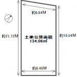 ※建築条件無売土地（南北両面道路）(間取)