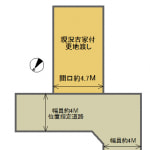新登場！《太秦皆正寺町建築条件無売土地》京福嵐山線帷子ノ辻駅徒歩約12分 ◆土地16.27坪  [更地渡し！] 