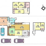 ※現況建物古家間取り