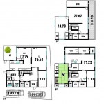 ☆西側通路に付き南西角家(間取)