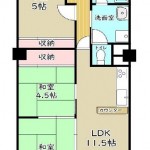☆南向きバルコニー(間取) ☆南向きバルコニー(間取)