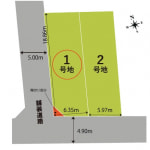 ①号地（更地）(間取)