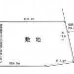 ※建築条件無し売土地（現況：更地）(間取)