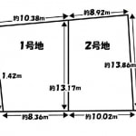 2区画（更地）