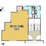201号室（残1室）(間取)