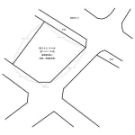 ※建築条件無し売土地〈三方角地〉(間取)