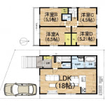 宇治市大久保町上ノ山-1期②号地 新築戸建