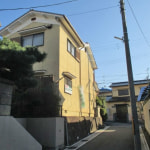 西側道路(周辺)