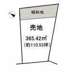 ※建築条件無し売土地（古家付）(間取)