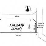 ※竹伐採後渡し(間取)