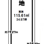 ※建築条件無し売土地(間取)