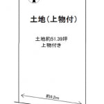 ※上物付売土地(間取)