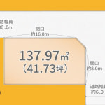 ※建築条件無し売土地（上物有：更地渡し）(間取)
