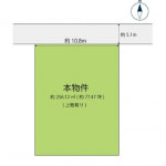 ※建築条件無し売土地(間取)