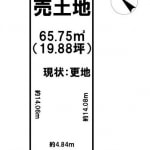 ※建築条件無し売土地（更地）(間取)