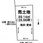 ※建築条件付き売土地(間取)