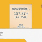 ※建築条件無し売土地(間取)