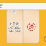 ※建築条件無し売土地(間取) ※建築条件無し売土地(間取)