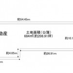 ※建築条件無し売土地(間取)