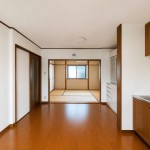 2階LDK+和室※掲載写真はプライベート保護の為、家具・調度品をCG処理で削除しています。