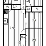 ☆最上階南向き☆2024年4月改装済み(間取)