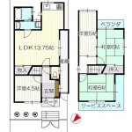 ※建て替え用地としても(間取)