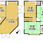 店舗付き住宅(北東角地)(間取) 店舗付き住宅(北東角地)(間取)