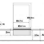 ※建築条件売土地(上物有:現状有姿渡し)(間取) ※建築条件売土地(上物有:現状有姿渡し)(間取)