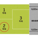 ②号地-建築条件無し売土地（更地）(間取)