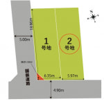②号地（更地）(間取)