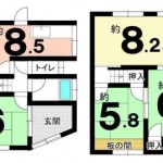 〈北西角地〉(間取)