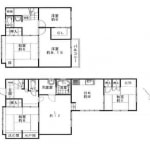 〈令和3年6月改装済〉☆5LDK・眺望良好(間取)