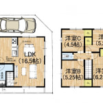 ☆2026年5月上旬完成予定(間取)