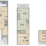 ※室内、改装＆修繕は必要です(間取)