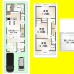 ☆B号地　※駐車2台分（車種による）(間取)