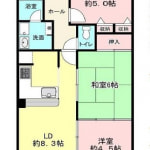 ☆南向き・現状有姿(間取)