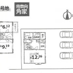 ③号地　南東向角地(間取)
