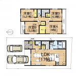 ☆駐車2台可(間取)