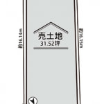 宇治市木幡御蔵山 売土地(建築条件無) 宇治市木幡御蔵山 売土地(建築条件無)