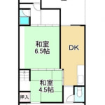★2022年11月店舗部分改装済み(間取)