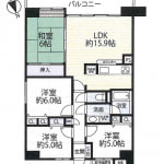 ☆リビング床暖房付き(間取)