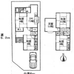 宇治市木幡南山 中古戸建✫南西角地