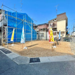 ※建築現場　★南東角地(外観)
